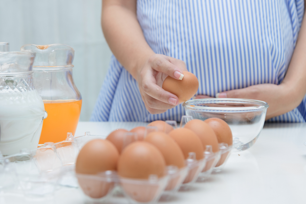 استهلاك البيض أثناء الحمل